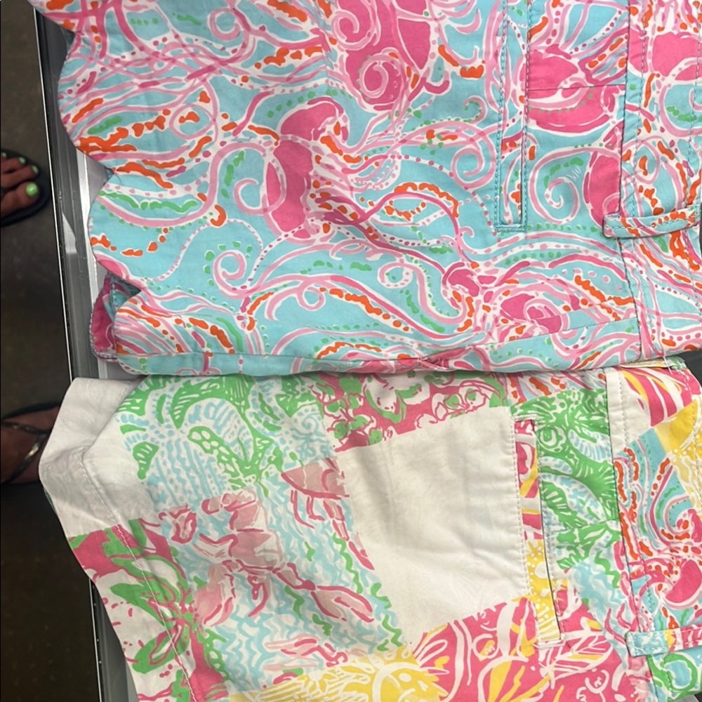 Colorful Patterned Shorts Set - Lily Pulitzer - Picture 5 of 5